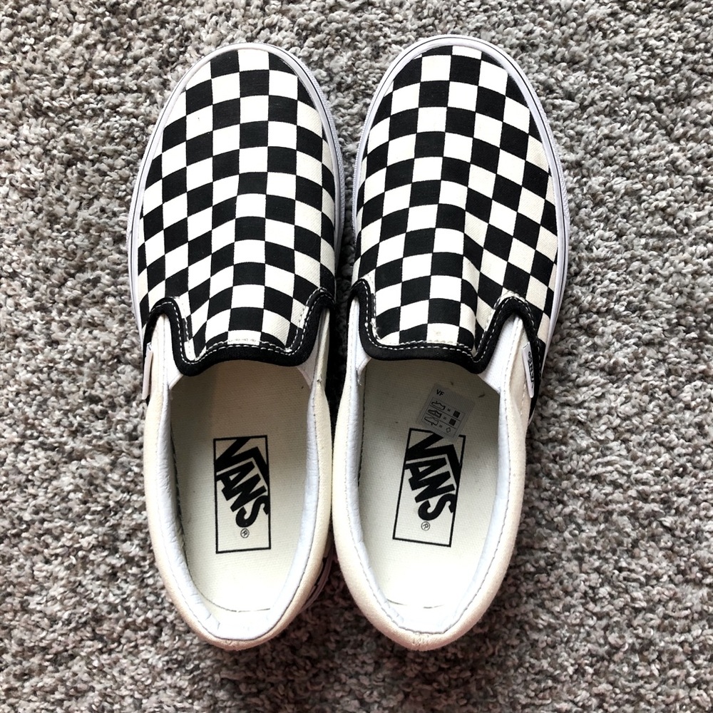 Checkered Vans